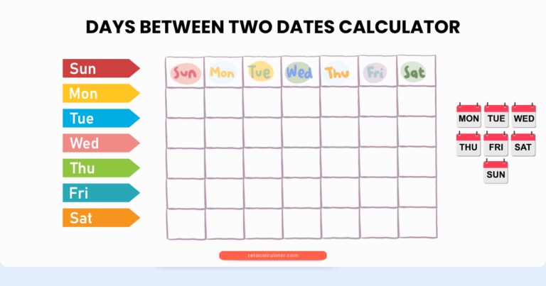 Days Between Two Dates Calculator