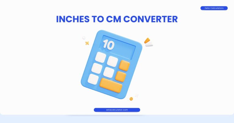 Inches to Cm Calculator